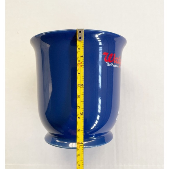 Walgreens Blue Ceramic Mortar & Pestle Souvenir Decor - Picture 4 of 5
